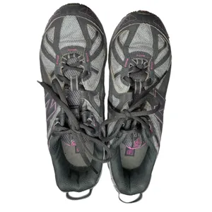 New Balance 411 All Terrain Gray Pink Athletic Shoes Outdoor hiking 8 camping thumbnail 2