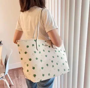 Coach City Tote With Apple Print c4119 thumbnail 5