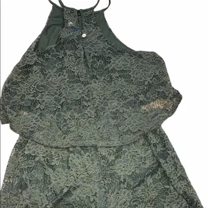 Blue Rain size medium olive green flirty romper thumbnail 4