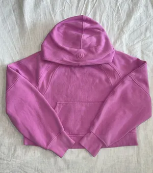 Lululemon Scuba Oversized Hoodie Cropped Pink Size‎ XS/S thumbnail 1