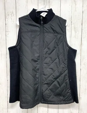 Full Beauty Sport Vest Women Sz 18/20 Black‎ Quilted Lightweight Stand Up Collar thumbnail 1
