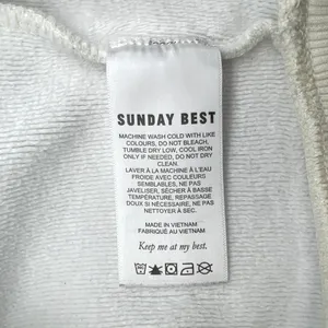 Aritzia Sunday Best Crewneck Sweatshirt Women's M Ivory Butterfly Embroidery GUC thumbnail 6