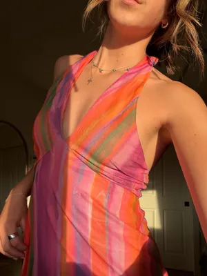 Show Me Your Mumu Tie Dye Mini Dress thumbnail 1