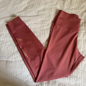 Nike Dri-Fit Leggings Burnt Orange thumbnail 1