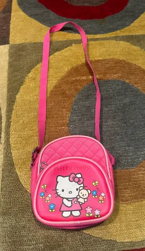 Hello Kitty Sanrio Y2K Vintage Retro Early 2000’s Mini Crossbody Purse Bag Pink thumbnail 1