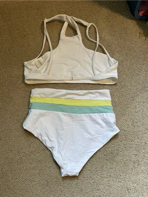 NWOT L*Space Haute Wilson bikini set white thumbnail 5