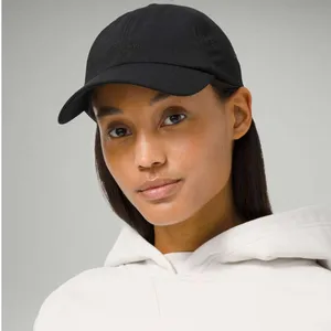 Lululemon Baller Hat Soft Embroidery Black Cap Women's Cap Adjustable Hat thumbnail 9