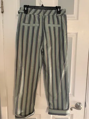 Free People Marielle Striped Pull On Pants thumbnail 4