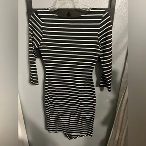 Blue S women’s Dress Black thumbnail 4