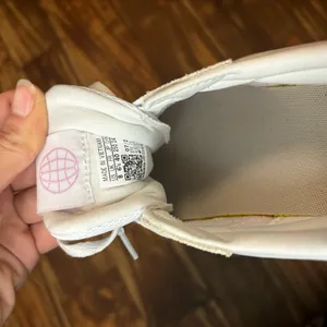 Adidas Women's Pink and Cream Sneakers thumbnail 10
