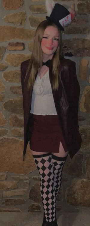 Wild Fable Burgundy Skort thumbnail 1