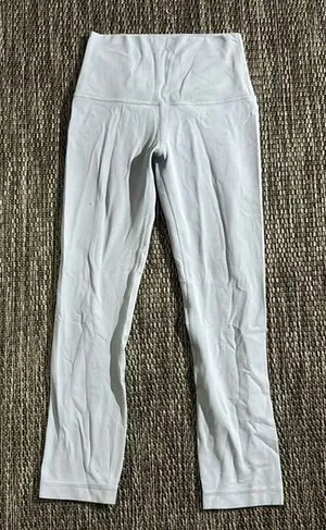 Lululemon Align Legging Crop *21" Nulu Lightweight Chambray Size 2 thumbnail 1