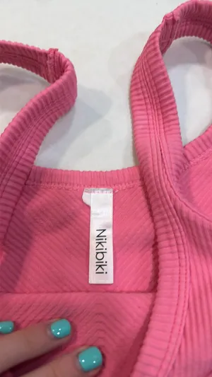 NIKIBIKI Tank Top Cropped Ribbed thumbnail 2