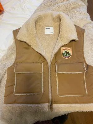 Elodie Sherpa Vest • Size S thumbnail 1
