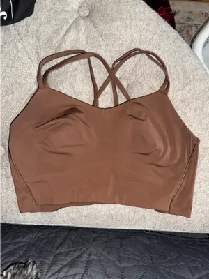Like a Cloud Lululemon Longline Bra Light Support B/C Cup thumbnail 3