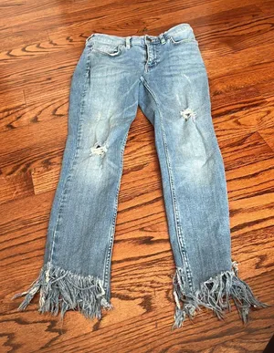 Great Heights Frayed Skinny Jean thumbnail 2