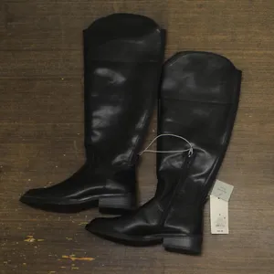 A New Day Womens Sienna Tall Dress Boots with Memory Foam Insole Black 6M thumbnail 1