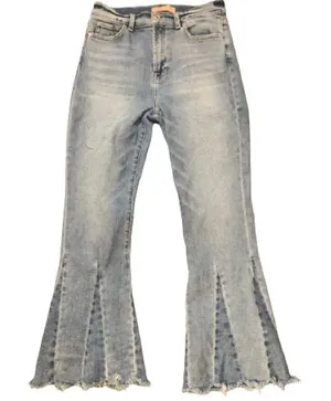 7 For All Mankind Luxe Vintage Crop Flare Jeans thumbnail 1