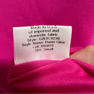 NEW NWT Katie May Damn Gina Low Back Maxi Gown In Electric Pink thumbnail 12