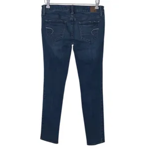 American Eagle Outfitters Stretch Skinny Jeans Blue Denim Woman’s 2 thumbnail 4