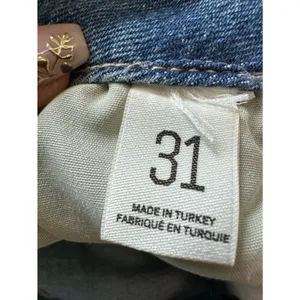 NWOT Urban Outfitter BDG Back Lace Up Light Wash Distressed Flare Jeans 31 thumbnail 7