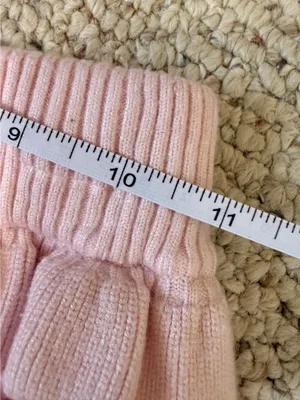 Edikted Pink Ruffle Knit Shorts XS Coquette Bloomers Tiered Y2K Balletcore thumbnail 5