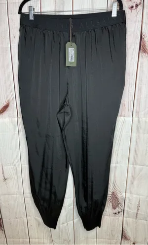 All Saints Nala lightweight pull on trousers thumbnail 1