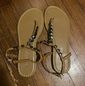 American Eagle studded flat sandals  thumbnail 1