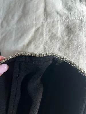 Zara studded black corset top  thumbnail 8