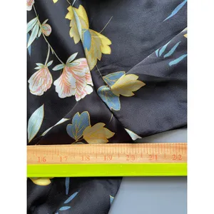 Baltic Born Black Sicily Maxi Floral Satin Dress Size XXL thumbnail 13