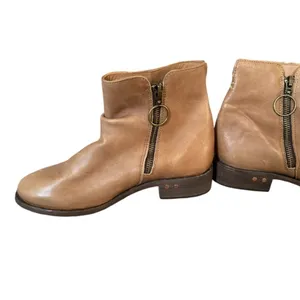 beek Quail‎ Leather Ankle Boots 6.5 Brown Tan thumbnail 2