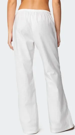 Edikted Linen Pants thumbnail 3