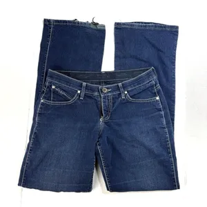 Wrangler Shiloh No Gap Waist Silver Studded Bootcut Jeans thumbnail 1