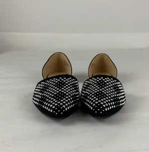 Resisted NWOT Black Studded Flat Size 9.5 thumbnail 5