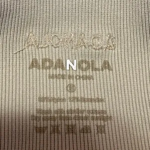 Adanola Women's Olive Green Rib Knit Mid Rise Activewear Yoga Gym Biker Shorts S thumbnail 4