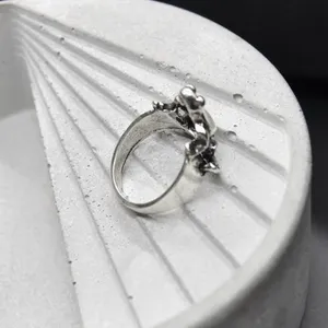 Silver Frog Ring thumbnail 5
