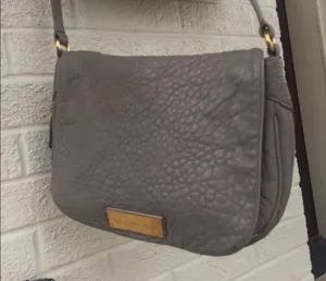 Marc by Marc Jacobs Leather grey beige Crossbody thumbnail 1
