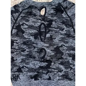 Gymshark Adapt Camo Seamless Crop Top‎ Long Sleeve Small Workout Gym thumbnail 2