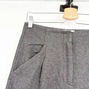 Wilfred Womens Charcoal Wool Cashmere Blend Minimalist Tapered Trousers Size‎ 2 thumbnail 2