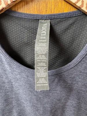 Vuori Womens Elevation Plyo Racerback Tank Top Midnight Heather Navy Blue Small thumbnail 6
