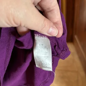 Vintage Y2K Aeropostale Aero NY 1987 Graphic LS Tee Purple Small thumbnail 5