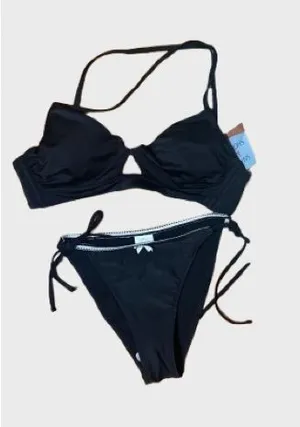 Shade & Shore Black Two-Piece Bikini Set thumbnail 1
