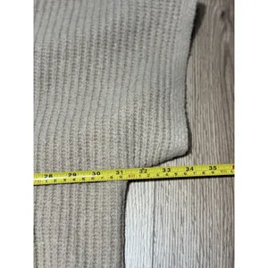 Aerie Women's Beige Chunky Knit Cardigan Sweater Short Sleeve‎ Size S Oversized thumbnail 5
