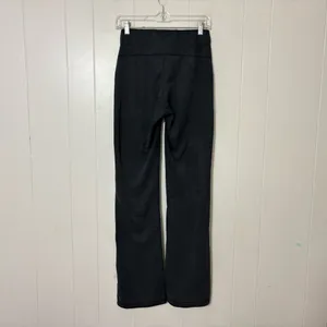 Lululemon Ribbed Softstreme Flare Pants Black Size 4 Lounge Yoga Athleisure thumbnail 6