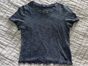 Hollister Navy Baby Tee thumbnail 1