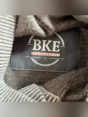 BKE Hoodie Sweatshirt / Sweater Size Large Brown and Creams thumbnail 5