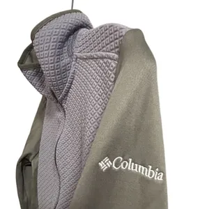 Women’s Columbia Purple and Grey Roffe Ridge Full‎ Zip Quilted Fleece Sweater L thumbnail 7