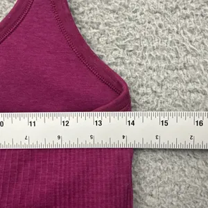 Lululemon Ebb To Street Tank Top Pomegranate Pink Athletic Athleisure Women's 8 thumbnail 6