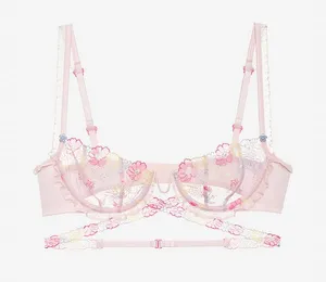 NWT For Love And Lemons Greenhouse Garden Underwire Bra thumbnail 1
