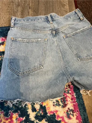 Agolde feel good shorts size 24 thumbnail 5
